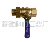 Union gas ball valve 1